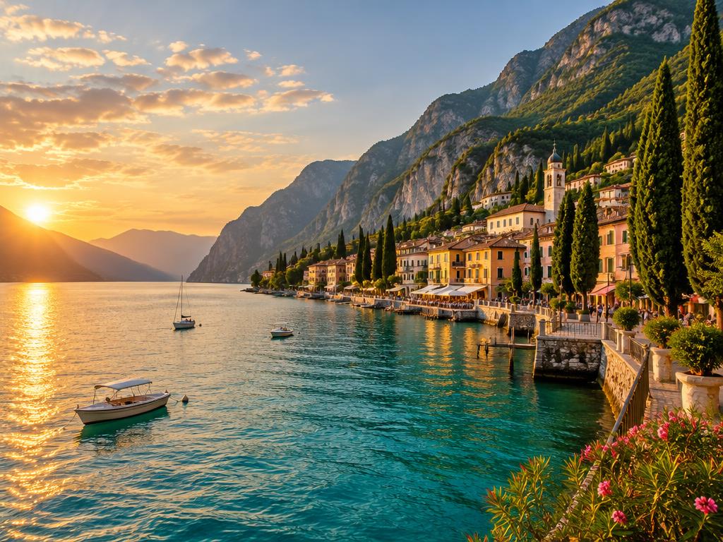 Lago di Garda, a Pérola dos Alpes (Mota)