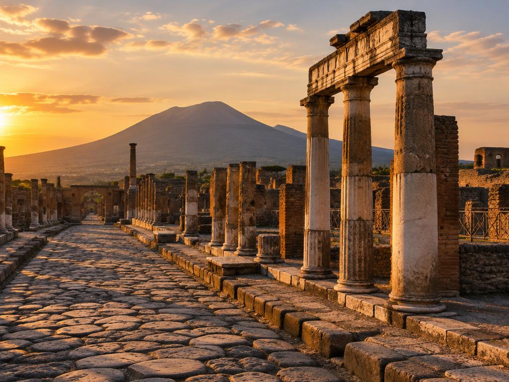 Pompeia, a Cidade Parada no Tempo